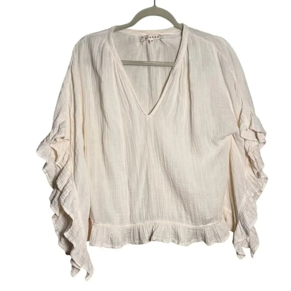 Xirena Remy Ruffle Sleeve Top Sz. XS - Picture 4 of 9